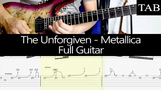 THE UNFORGIVEN - Metallica - FULL GUITAR + TAB