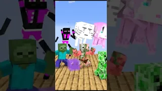 Monster School - MUSCLE RUSH vs MONSTER SCHOOL ( PART 2 ) - Minecraft Animation