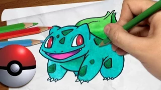 Como desenhar o BULBASAUR [Pokémon] | Passo a passo #51