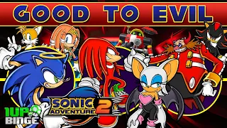 Sonic Adventure 1 & 2 Characters: Good to Evil