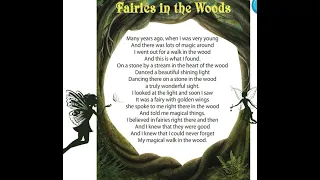 Fairies in the Woods (Text) Excel 5 Module 6