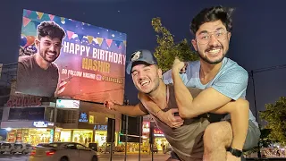 Got my BEST FRIEND a BILLBOARD for his birthday!