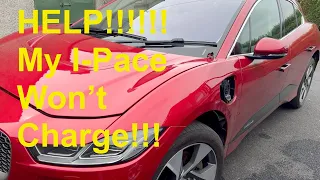 HELP!!!! I can't charge my I-Pace!! This might help