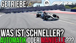 WAS IST SCHNELLER in F1 22 ? Mit oder ohne Fahrhilfe? [Teil. 1]: Schaltung