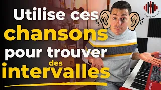 Reconnaitre les intervalles à l'oreille (chante ces chansons)