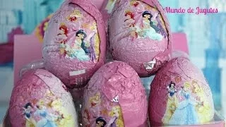 Huevos Kinder Sorpresa De las princesas Disney|Kinder Suprise Eggs Mundo de Jugutes