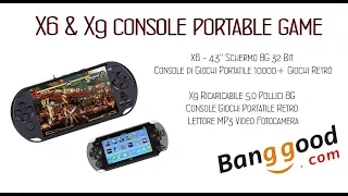 Recensioni veloci!!! #10 (X6 & X9 console portable game)