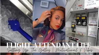 Gon’ Flying Episode 3 : How I Set Up My Galley | Flight Attendant Life