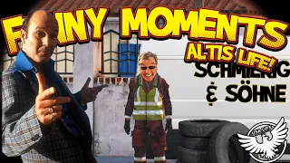 ArmA 3: Altis Life Funny Moments! Reifenhändler am Unfallort! [German]