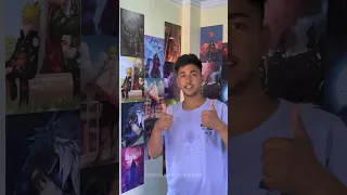 Anime Wall posters Laga diye | Ordinary Vlogger | #shorts #anime #naruto #poster