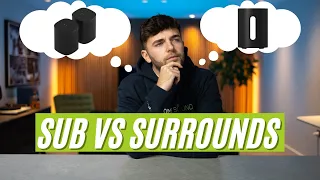 Sonos Surround Sound Upgrades | Sub Vs Surrounds 🤔