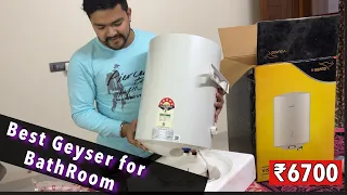 V Guard Geyser for Bathroom | Unboxing , Review & Installation | V guard Geyser 15L & 25L