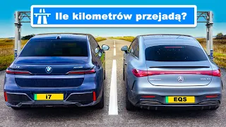 Jechałem BMW i7 i AMG EQS tak długo, aż ZUPEŁNIE PADŁY!