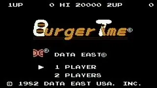 BurgerTime - NES Gameplay