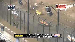 5.3.14 USAC/CRA sprint cars @ Perris Auto Speedway