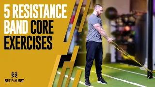 5 Resistance Band Core Exercises for Killer Abs & Core Strength