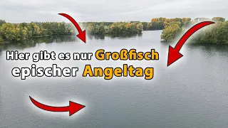 XXL-Raubfischangeln mit Köderfisch und Kunstködern am verlassenen See | (mega Erfolg)