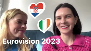 ESC 2023 Reaction to IRELAND 🇮🇪 and CROATIA 🇭🇷