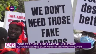 All Teachers Alliance Ghana protests against 'One Teacher, One Laptop' initiative | Citi Newsroom