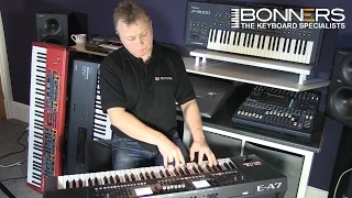 Roland EA7 Keyboard UK Mega Style Demo Lots Of Playing