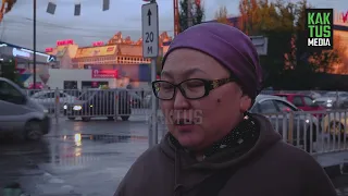 Потоп на Аламединском рынке // Как Бишкек превращается в Венецию после каждого ливня