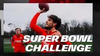 „Habe noch nie so ein Ding gekickt“ I Super Bowl Challenge mit Rode, Chandler, Paciencia & Hauge