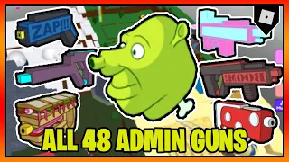How to find ALL 48 ADMIN GUNS in ADMIN GUNS! || Roblox