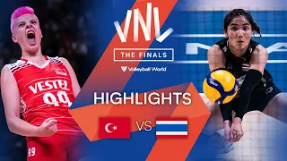 🇹🇷 TÜR vs. 🇹🇭 THA - Highlights Quarter Finals | Women's VNL 2022