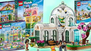 LEGO Friends Summer reveals okay to GREAT! Botanical Garden, Sports Center, Beach Amusement Park ++