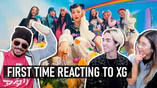 FIRST TIME REACTING TO XG 'Shooting Star' + 'Left Right' MV REACTION