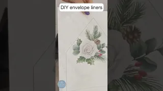Printing DIY envelope liner for A7 envelopes