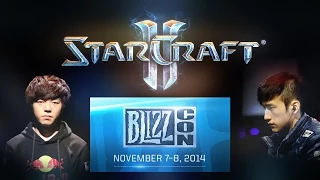 Starcraft 2. BlizzCon 2014 WCS Grand Final. Life vs MMA Game 5 (Русские комментарии Alex007)