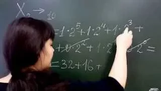 Перевод чисел из двоичной в десятичную систему счисления. Лекция по информатике №1