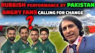 Rubbish Performance By Pakistan | Angry Fans Demand A Change | Pak vs Ind