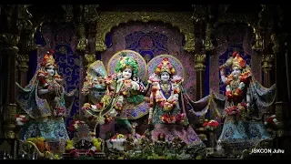 Morning Arati Darshan Sri Sri Radha Rasbihari Temple 8th Mar 2019 Live from ISKCON Juhu, Mumbai