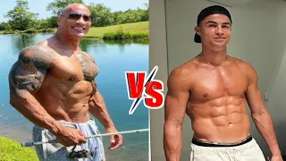 CRISTIANO RONALDO Vs THE ROCK (Dwayne Johnson) Transformation ★ From Baby To 2024