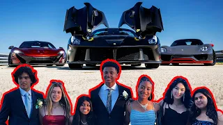 Teens Drive My Hyper Cars to Homecoming!