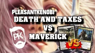 Legacy Death and Taxes vs Maverick - PK's Slow Plays