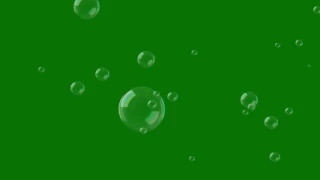 Bubbles #4 - 4K Green screen FREE high quality effects