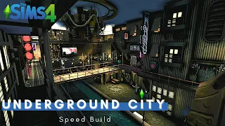 Star Wars Pack || Underground City || The Sims 4 Speed Build || No CC