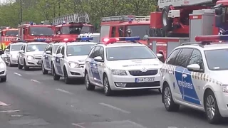 7th. Firefighter and police day 2017 Hungary /parade/