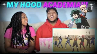 King Vader "MY HOOD ACADEMIA Deku vs Kacchan" REACTION!!!