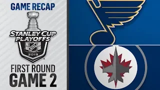 Sundqvist scores twice to help Blues win Game 2, 4-3