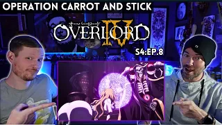 HEADS WILL ROLL! | OVERLORD SEASON 4 EP.8 (FIRST TIME REACTION)