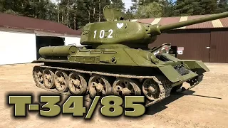 T-34/85 - Muzeum Techniki Wojskowej Gryf