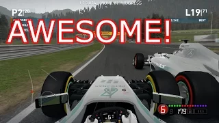 F1 2014 Exclusive Gameplay - AWESOME 100% Race (Lewis Hamilton, Red Bull Ring)