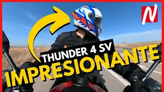 El THUNDER 4 SV me ha IMPRESIONADO... el mejor casco LOW COST sport touring?? //Nilmoto