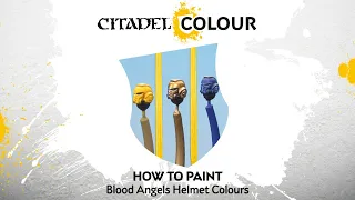 How to Paint Space Marines: Blood Angels Helmet Colours