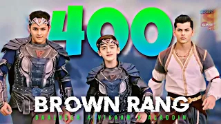 Brown Rang ⚡ ft. Baalveer x Vivaan x Aladdin 🔥 || 400 Subscribers Special Edit ||