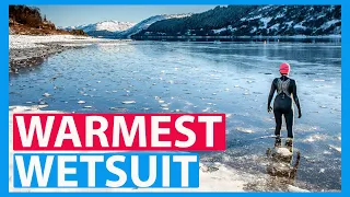 Warmest wetsuit for winter cold openwater wild swimming